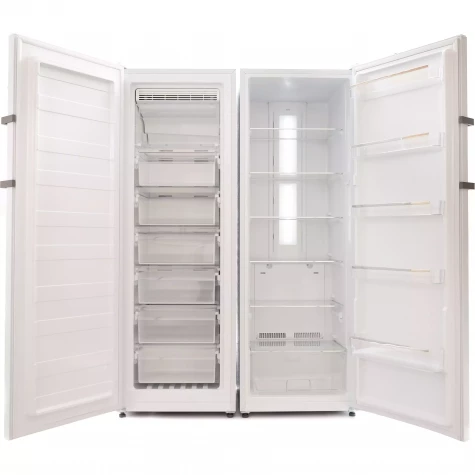 ����������� Side-by-Side SCANDILUX SBS174E01W ����� Total No Frost