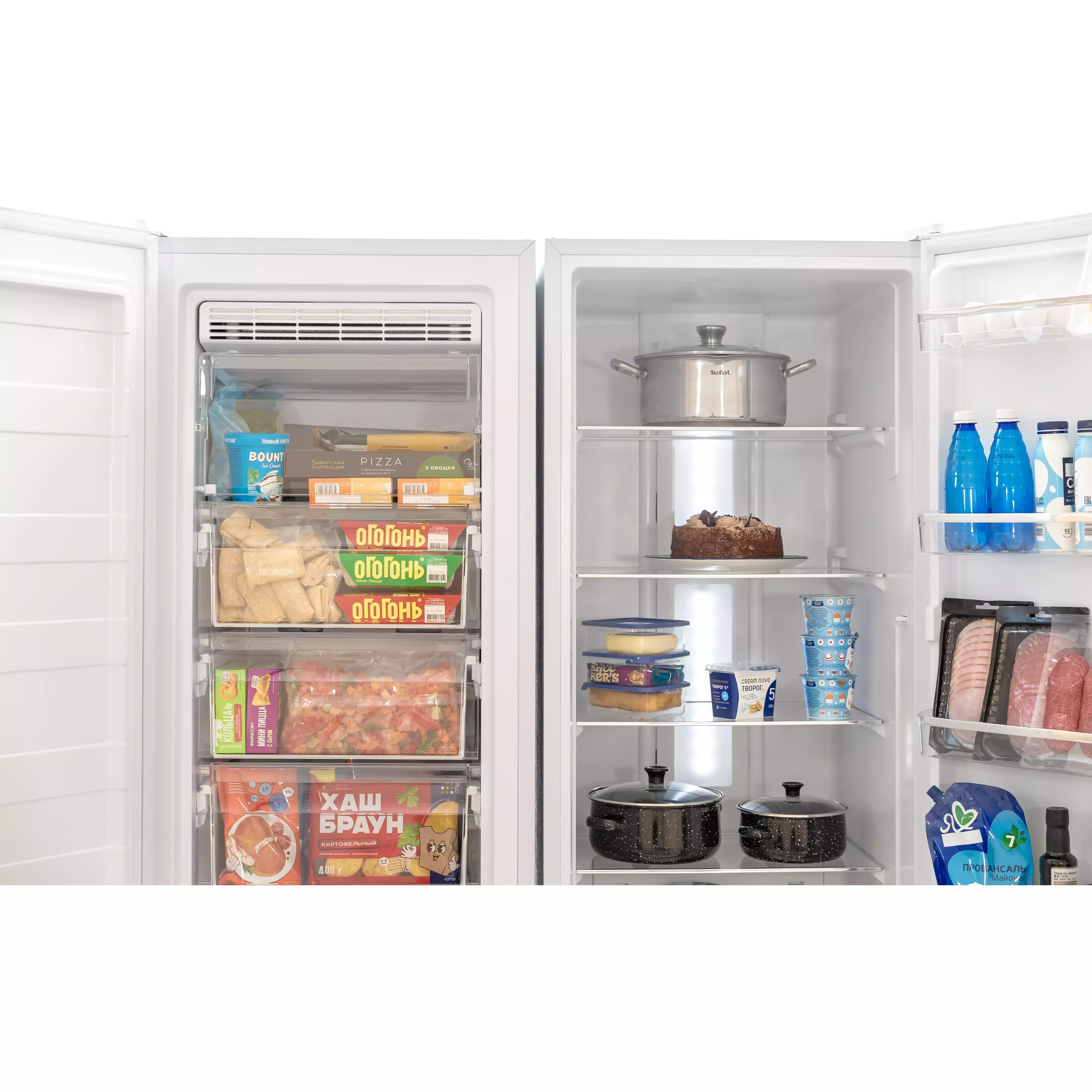 ����������� Side-by-Side SCANDILUX SBS174E01W ����� Total No Frost