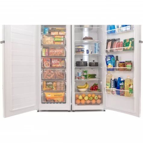����������� Side-by-Side SCANDILUX SBS174E01W ����� Total No Frost