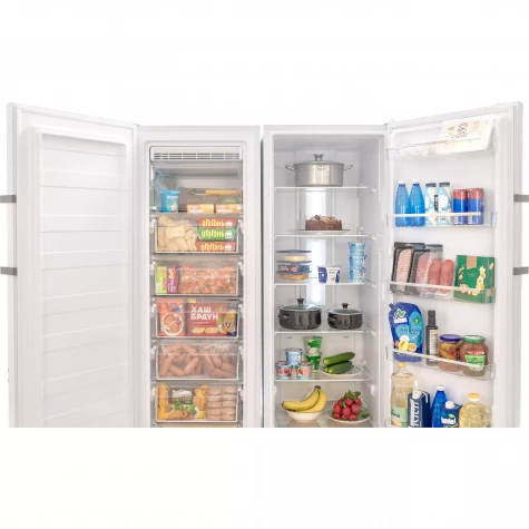 ����������� Side-by-Side SCANDILUX SBS174E01W ����� Total No Frost